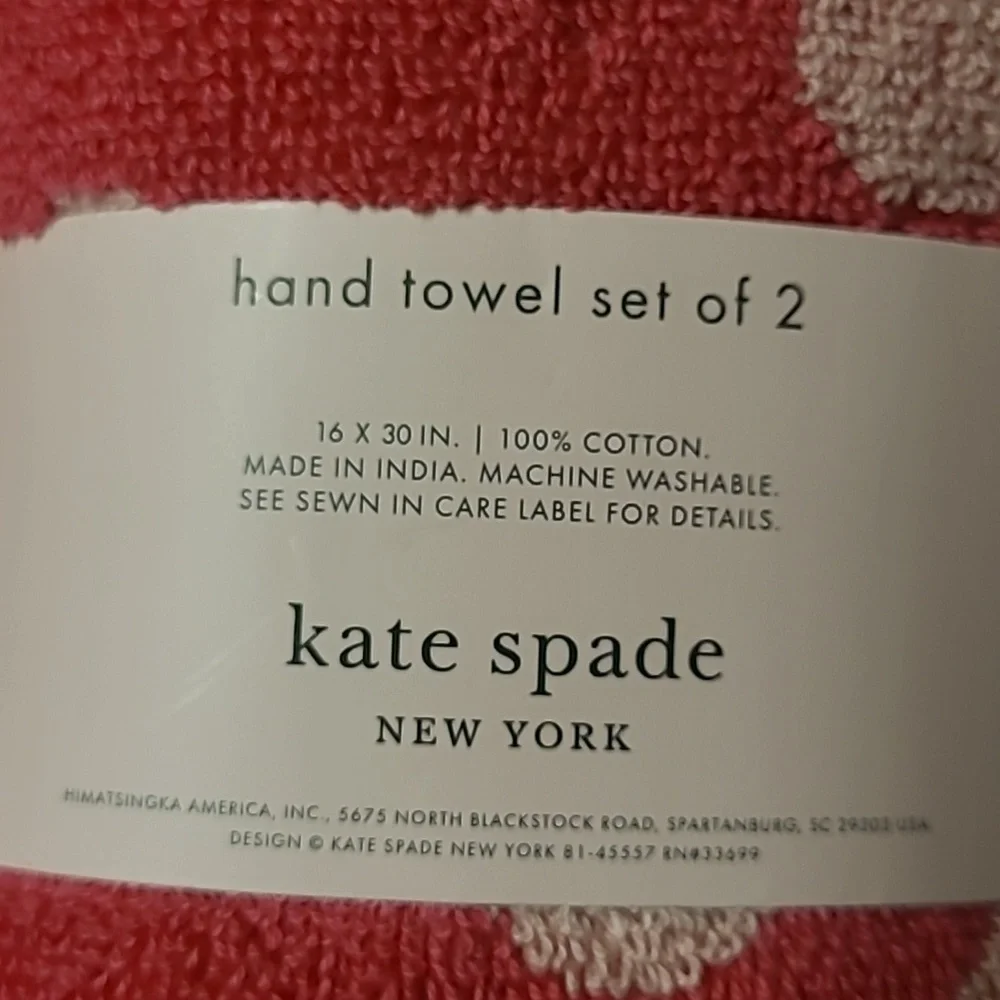 Kate Spade Dots Bath Towel Set